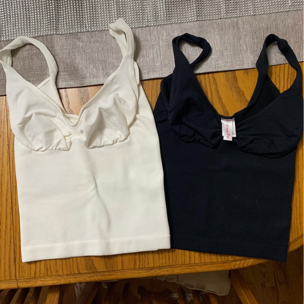 2 Shape fx Shapewear Camisoles Size L Excellent Condition